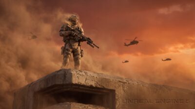 Desert Ghost Operator Wallpaper
